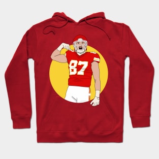 Kelce the tight end Hoodie